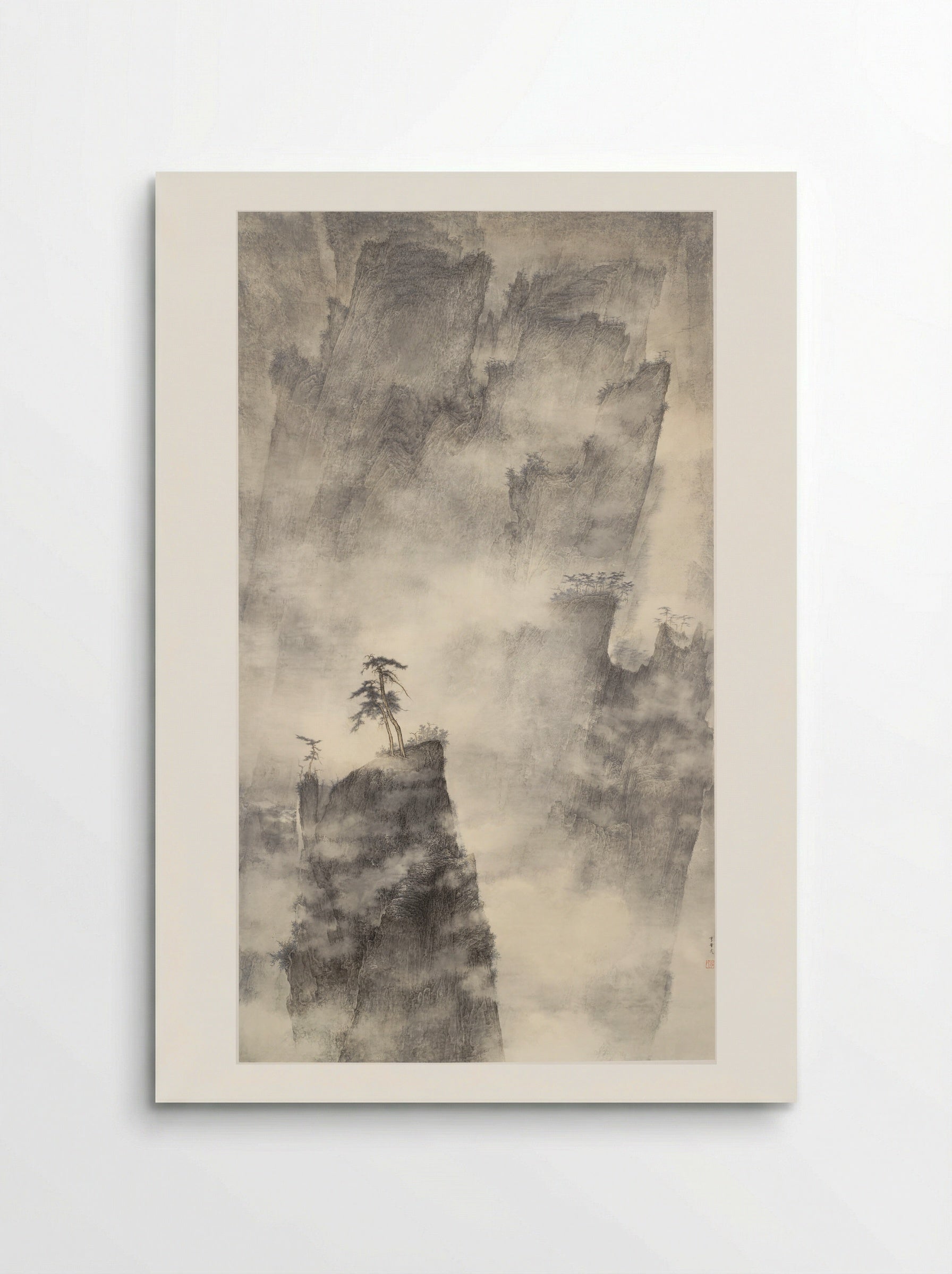 Mount Huang - Li Huayi - Poster