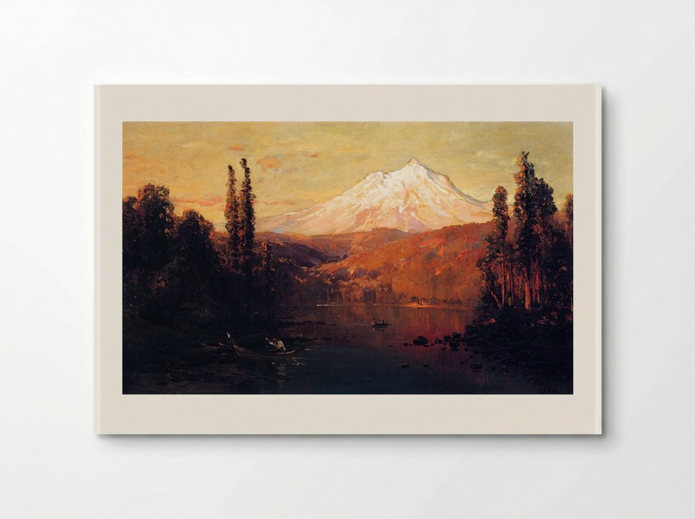Mount Shasta - Thomas Hill - Poster