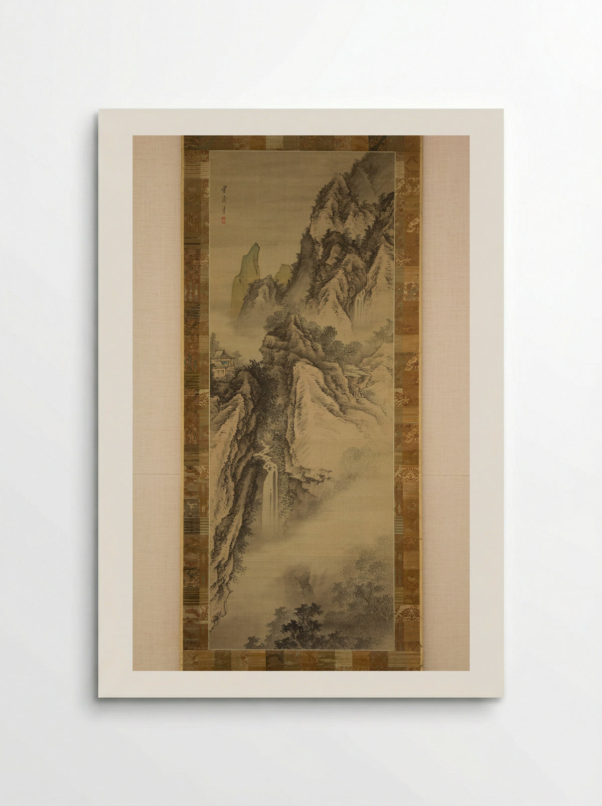 Mountain Scenery - Senkaku Toshu - Poster