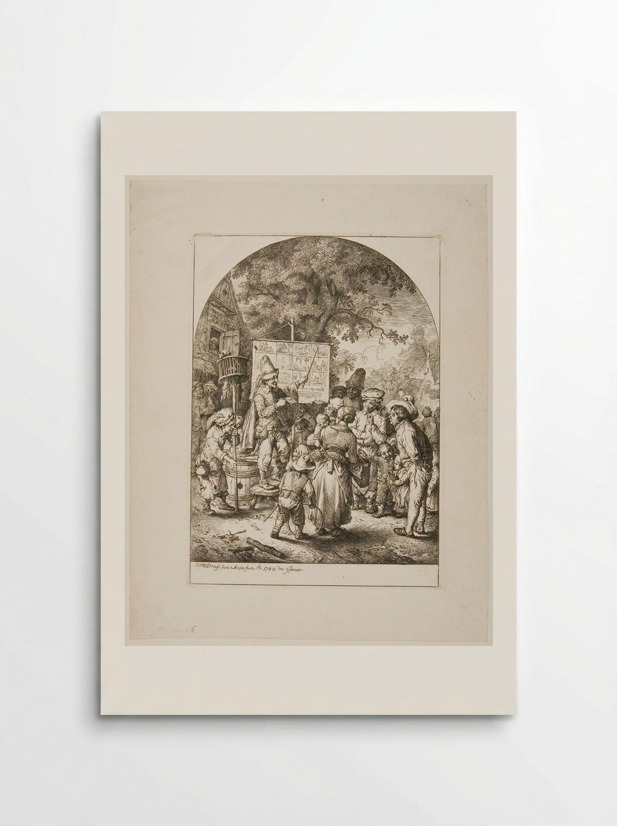 Mountebank - Christian Wilhelm Ernst Dietrich - Poster