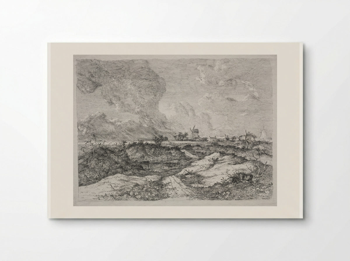 Mousehold Heath, Norwich - John Crome - Poster