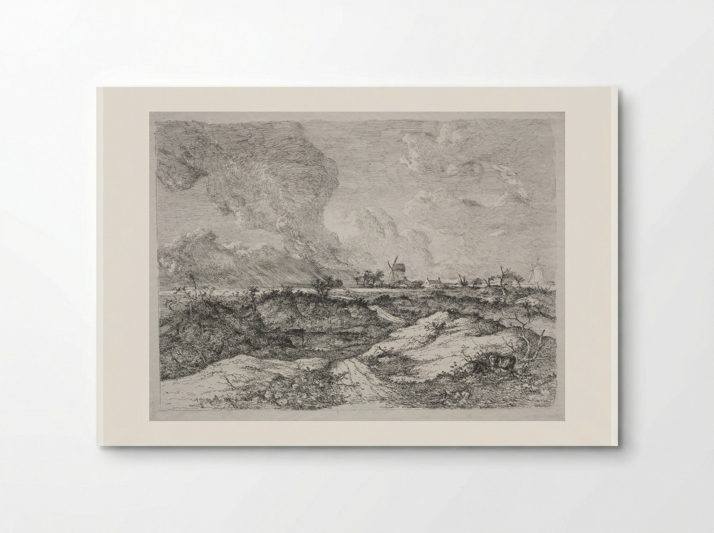 Mousehold Heath, Norwich - John Crome - Poster