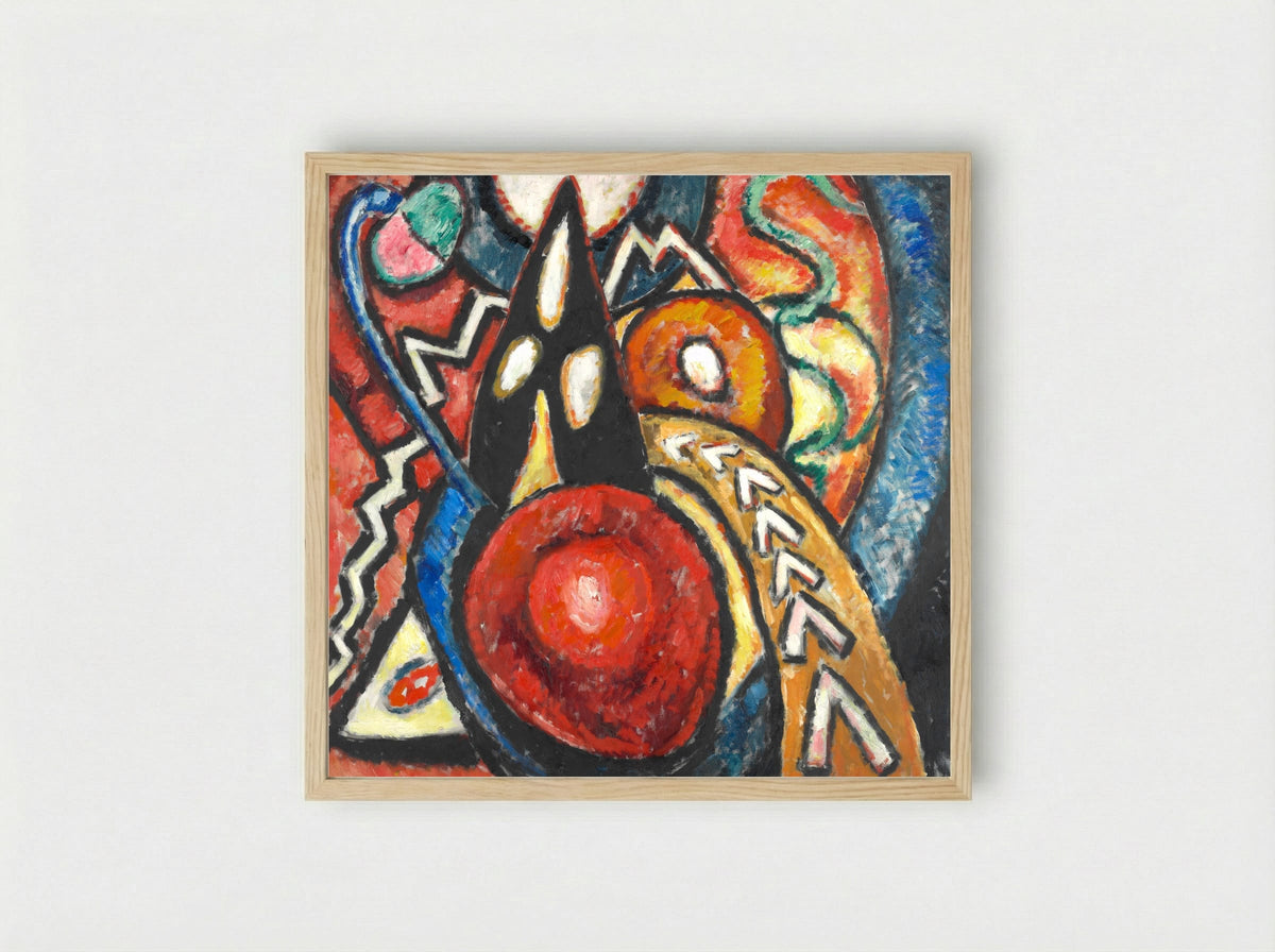 Movement - Marsden Hartley - Framed Print Wood