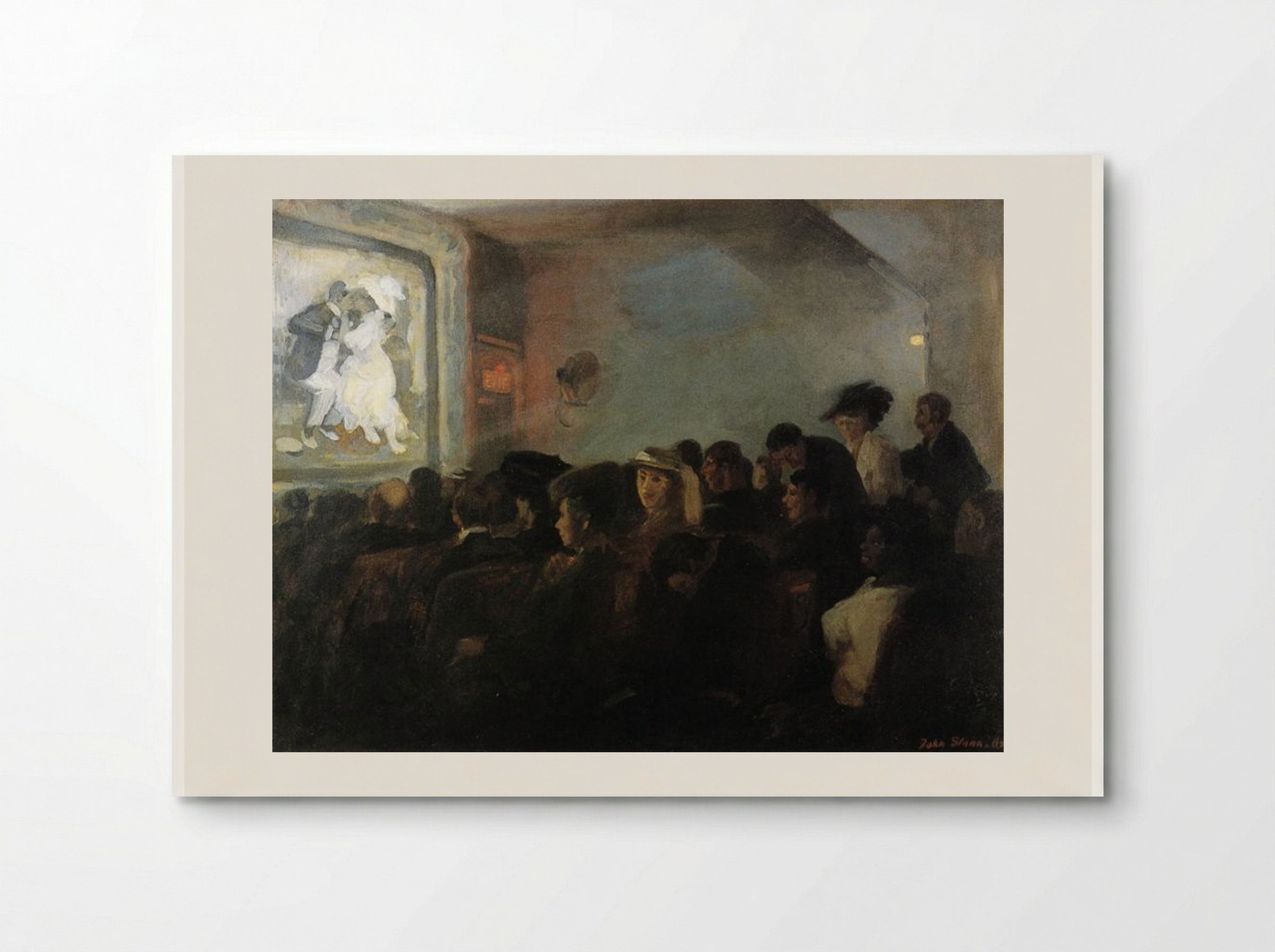 Movies, Five Cents - John French Sloan - Poster