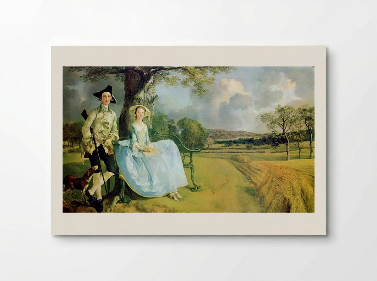Mr. and Mrs. Andrews - Thomas Gainsborough - Poster