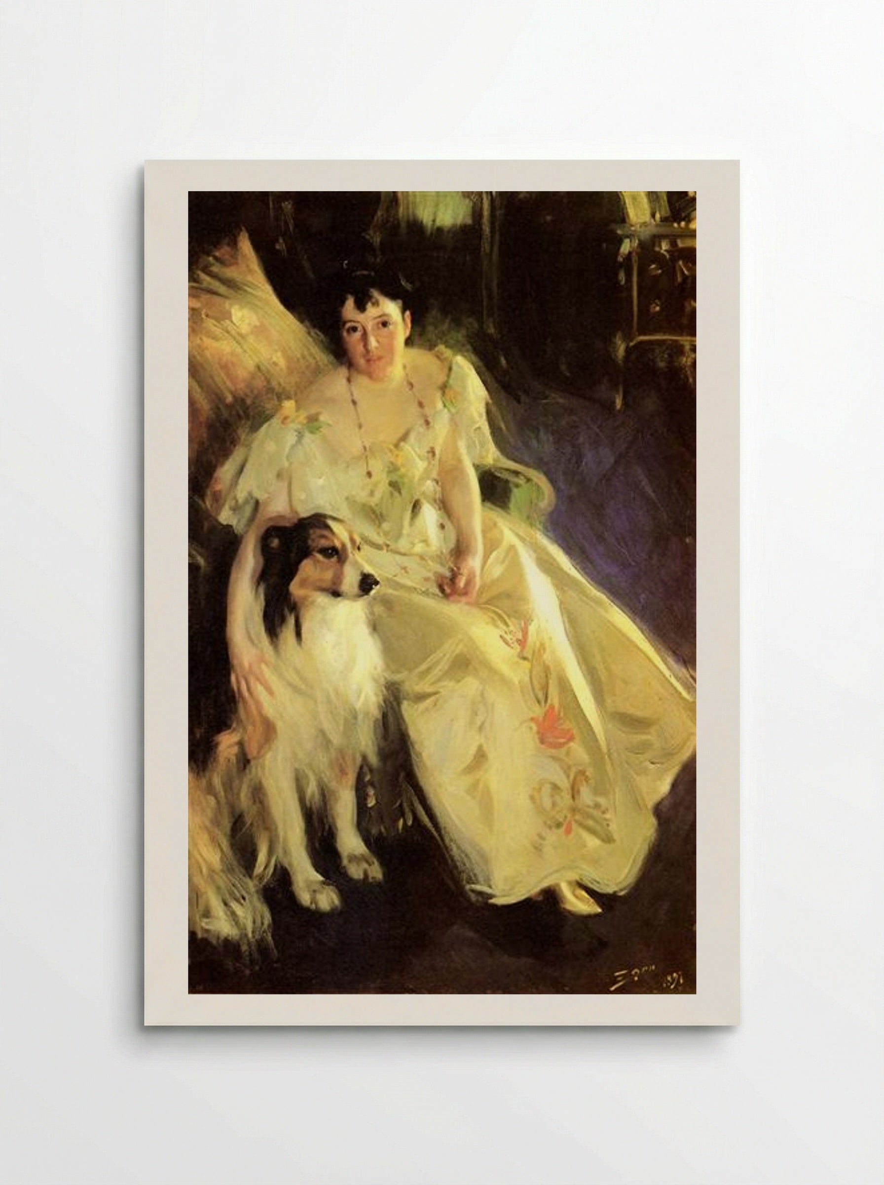 Mrs Bacon - Anders Zorn - Poster