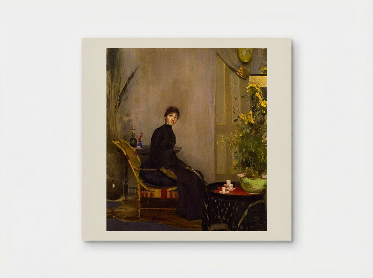 Mrs. L. A. Abrahams - Tom Roberts - Poster
