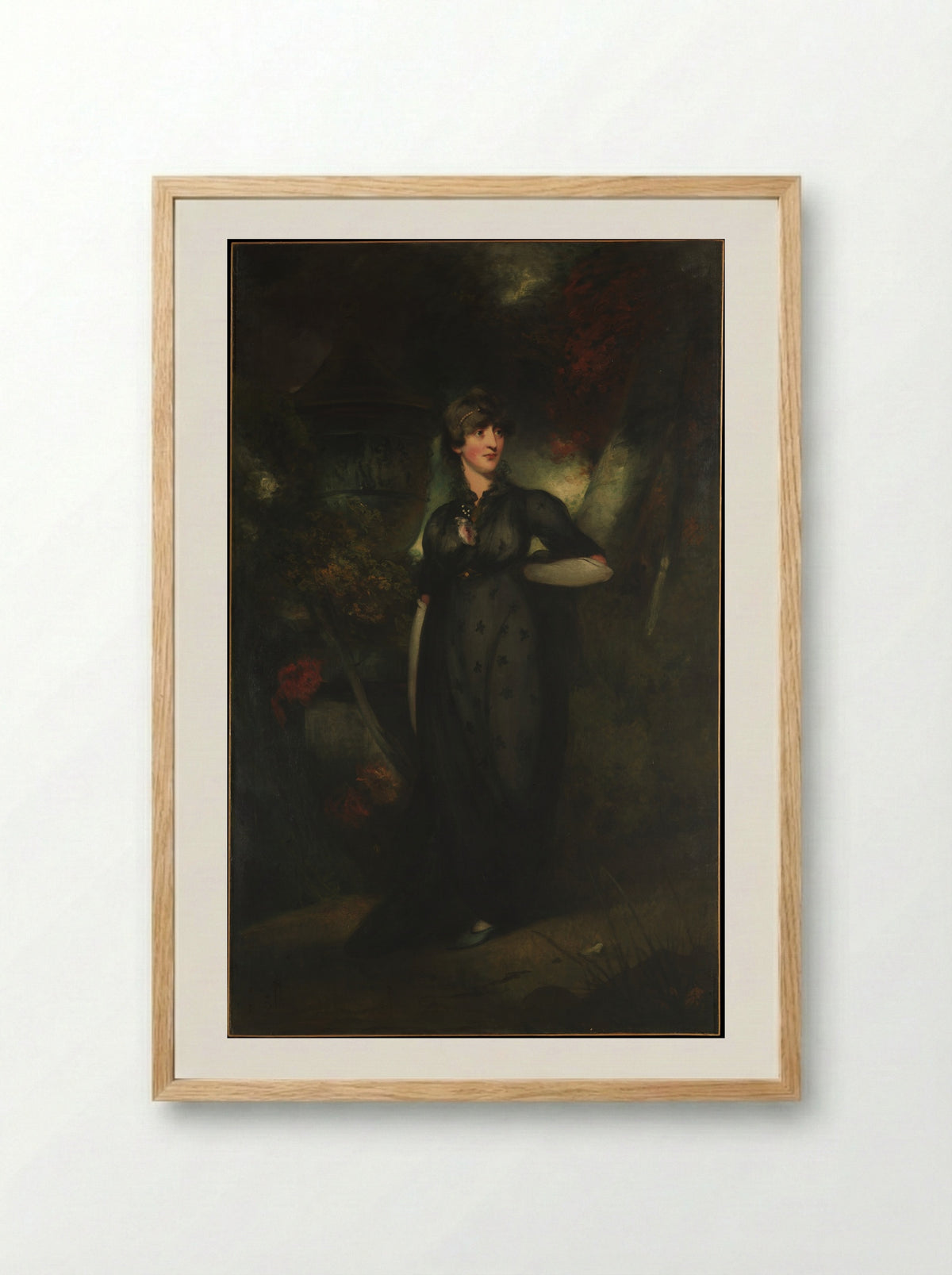 Mrs. Whaley - George Chinnery - Framed Print Wood