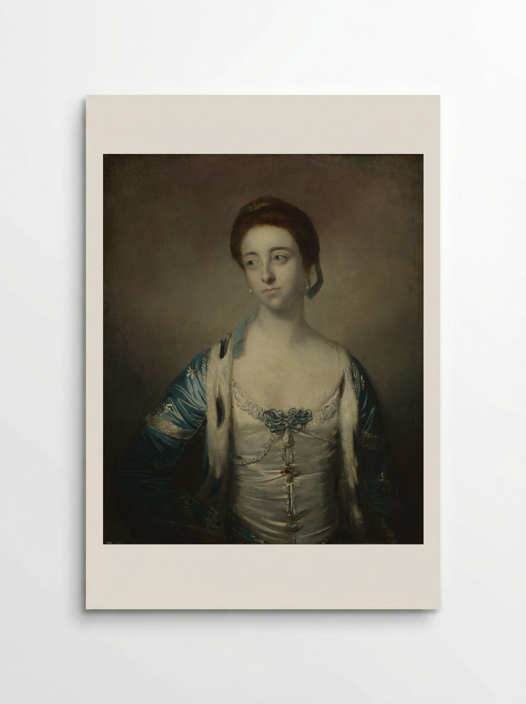 Mrs. Robert Brudenell - Sir Joshua Reynolds - Poster