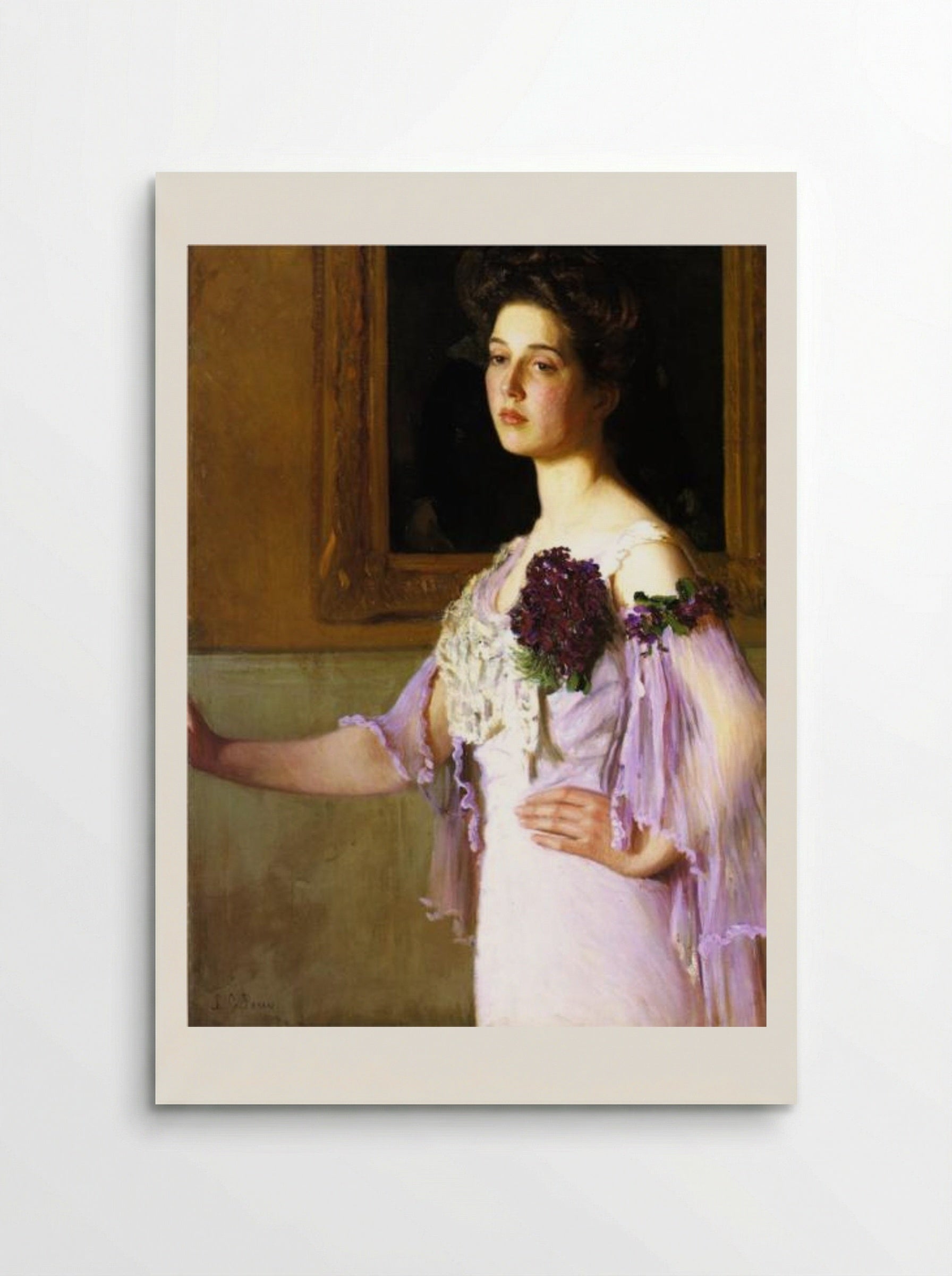 Mrs. Joseph Clark Grew (Alice Perry Grew) - Lilla Cabot Perry - Poster