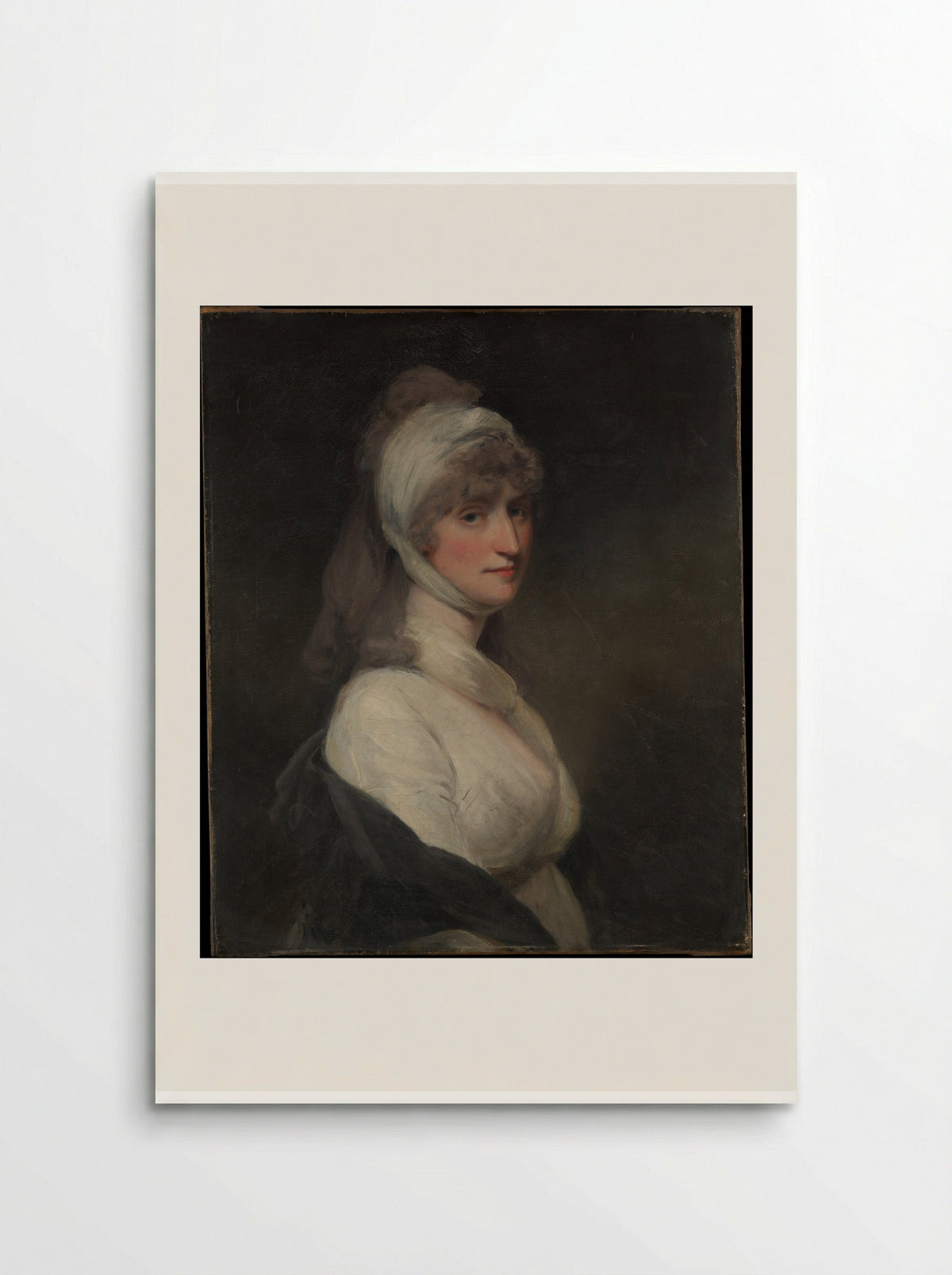 Mrs. Thomas Pechell (Charlotte Clavering) - John Hoppner - Poster