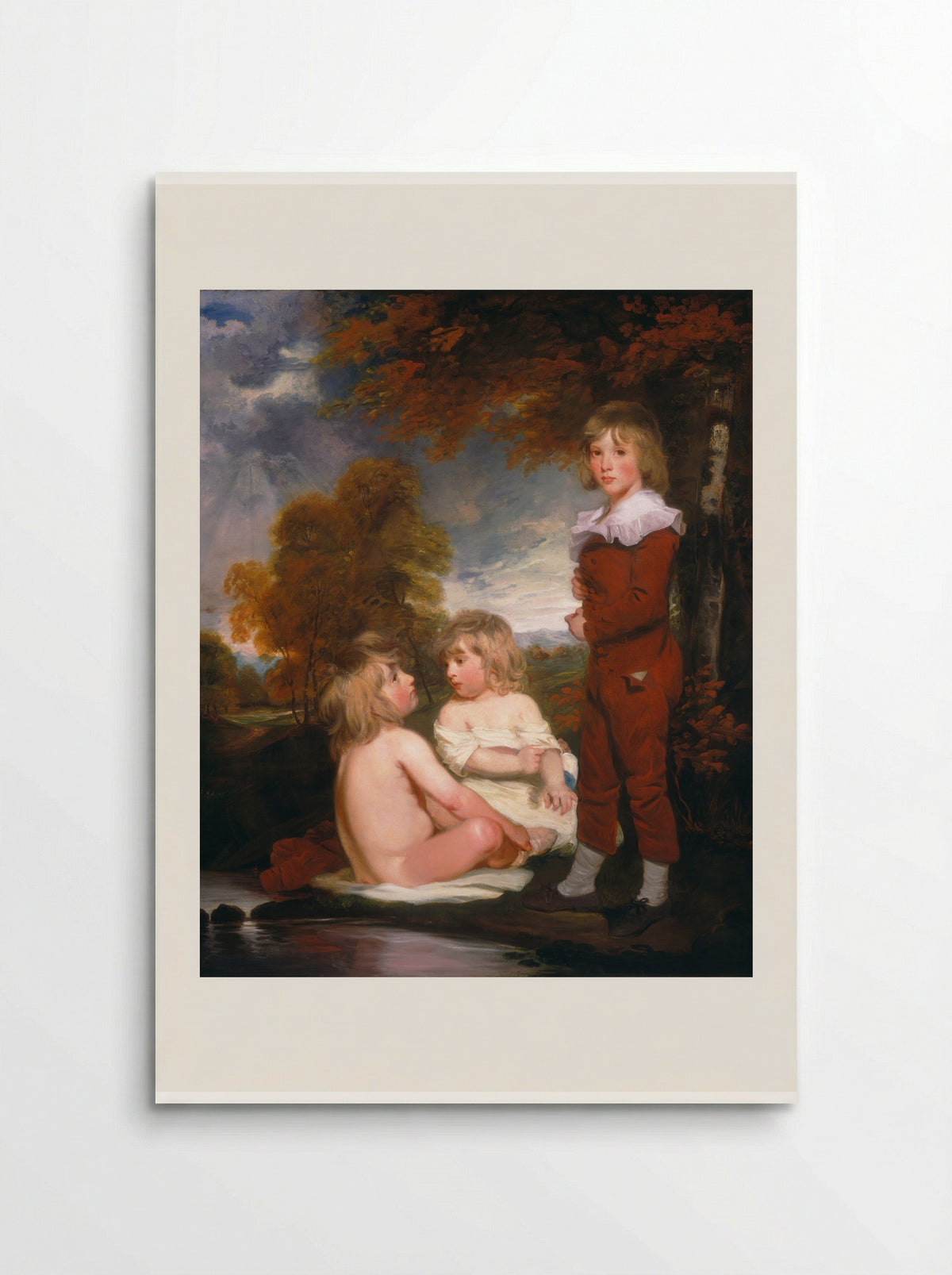Mrs. John Garden and Her Children - John Hoppner - Poster