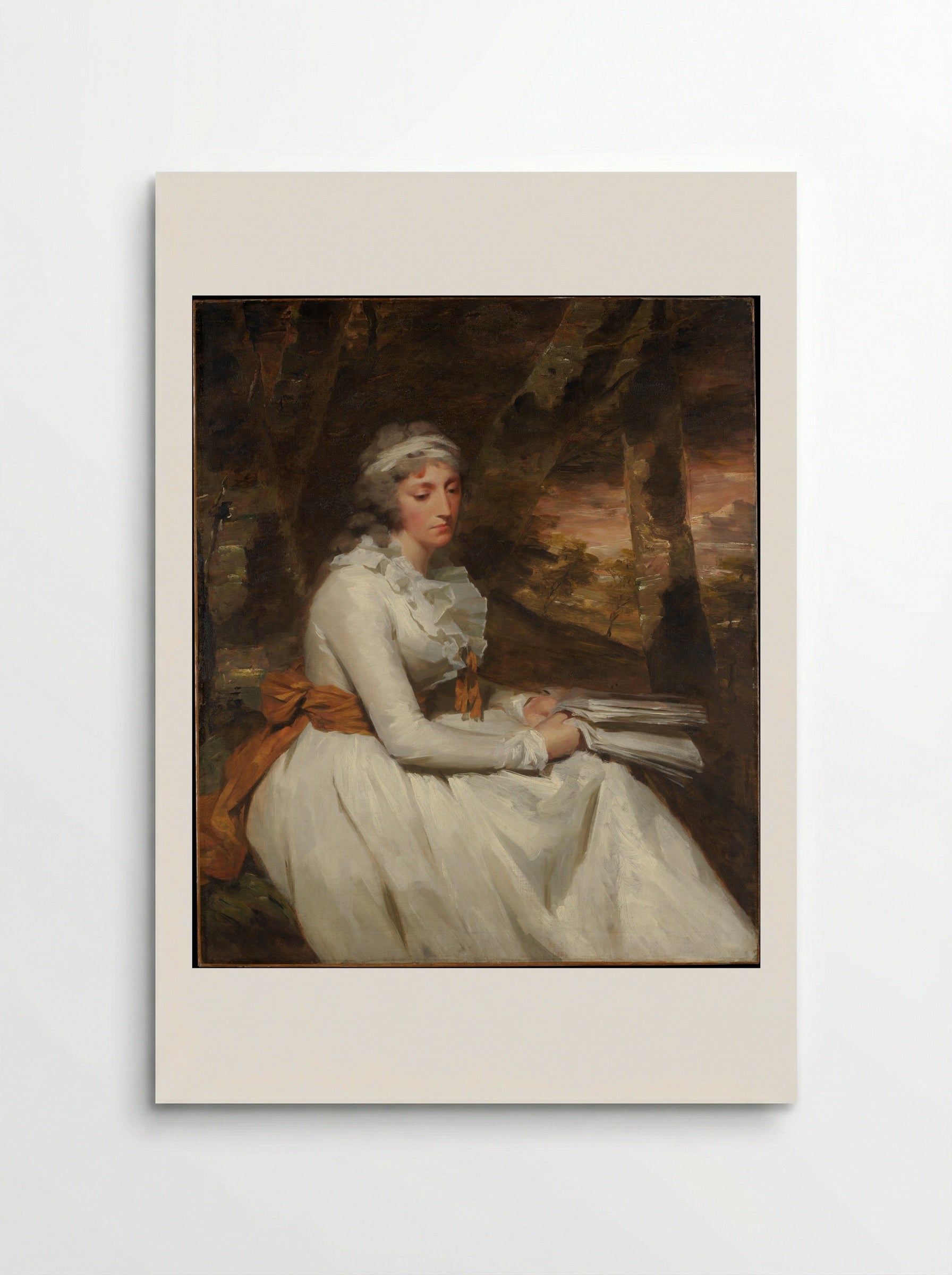 Mrs. Richard Alexander Oswald (Louisa Johnston) - Sir Henry Raeburn - Poster