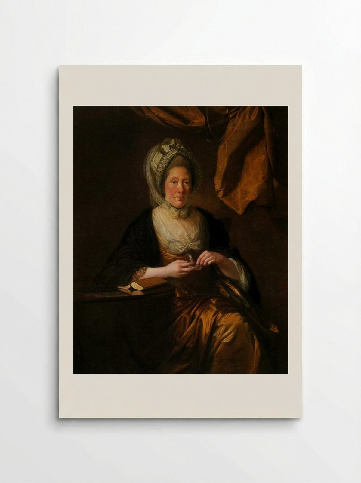 Mrs. Francis Hurt - Joseph Wright of Derby - Poster