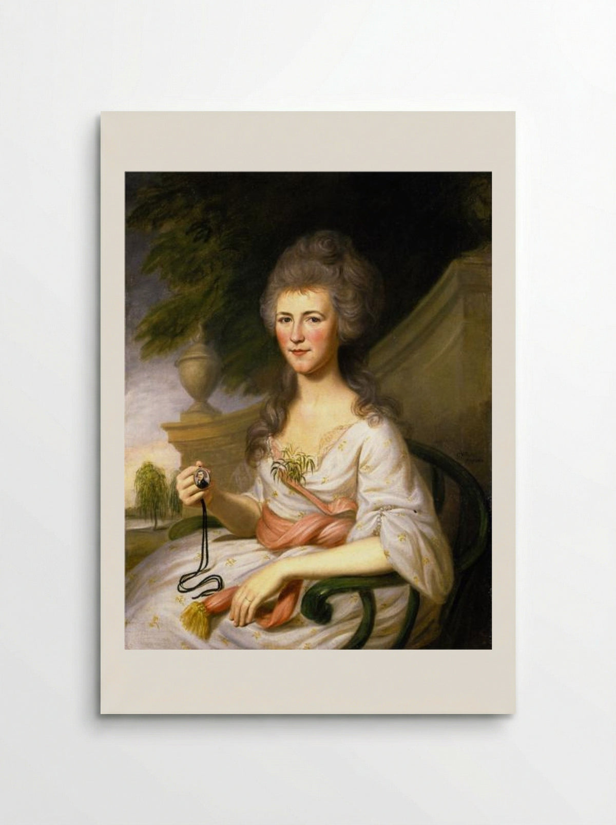 Mrs. John O'Donnell (Sarah Chew Elliott) - Charles Willson Peale - Poster