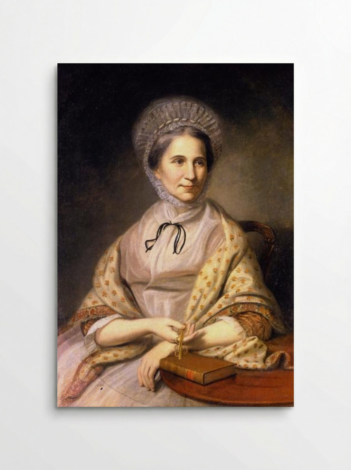 Mrs. Thomas Ellott (Mary Chase) - Charles Willson Peale - Poster