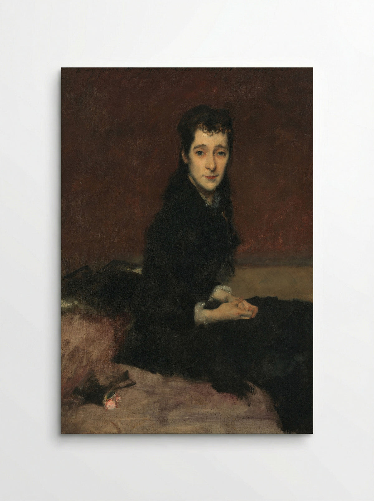 Mrs. Charles Gifford Dyer (Mary Anthony) - John Singer Sargent - Poster
