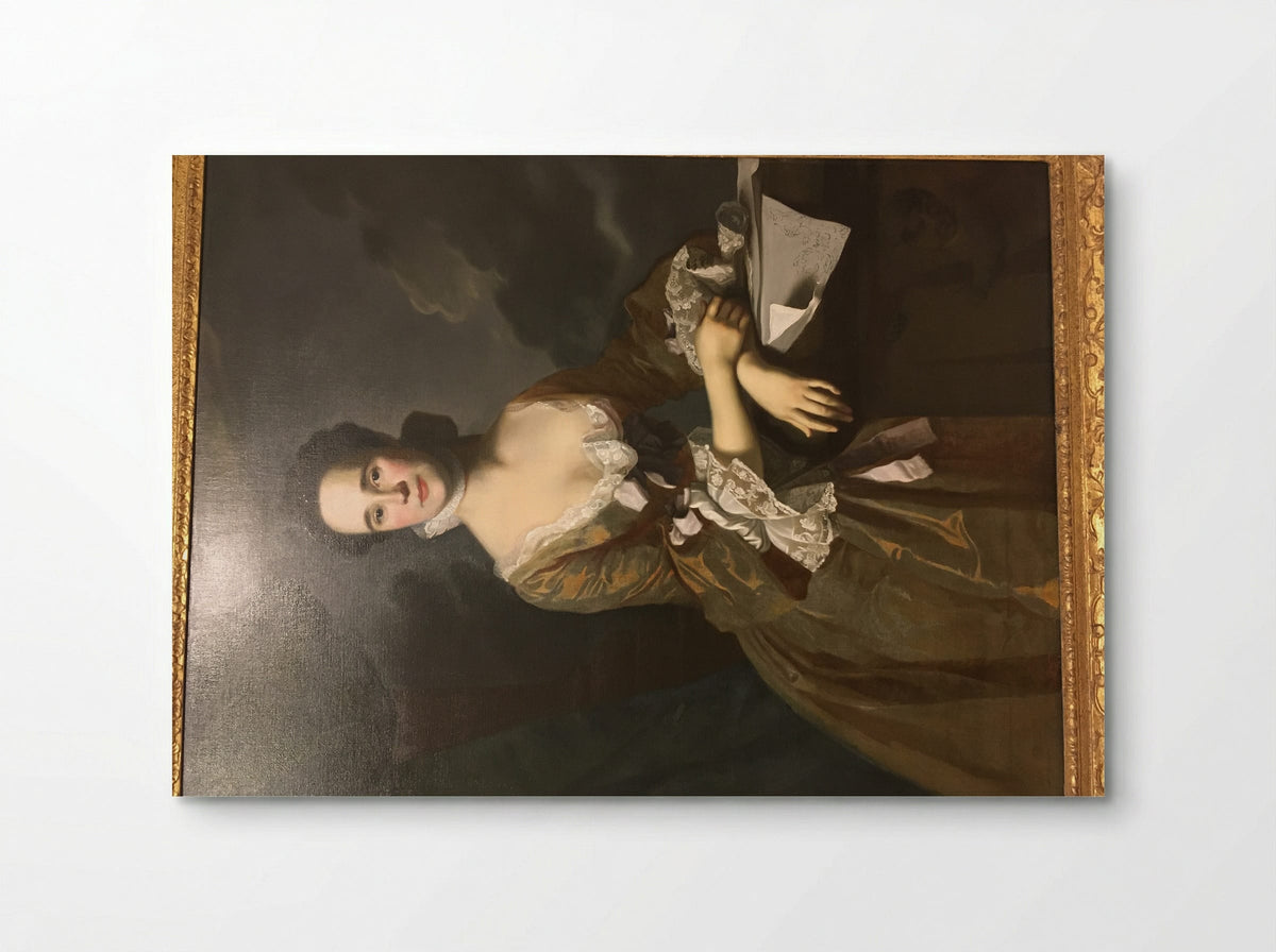 Mrs. Daniel Hubbard - John Singleton Copley - Poster