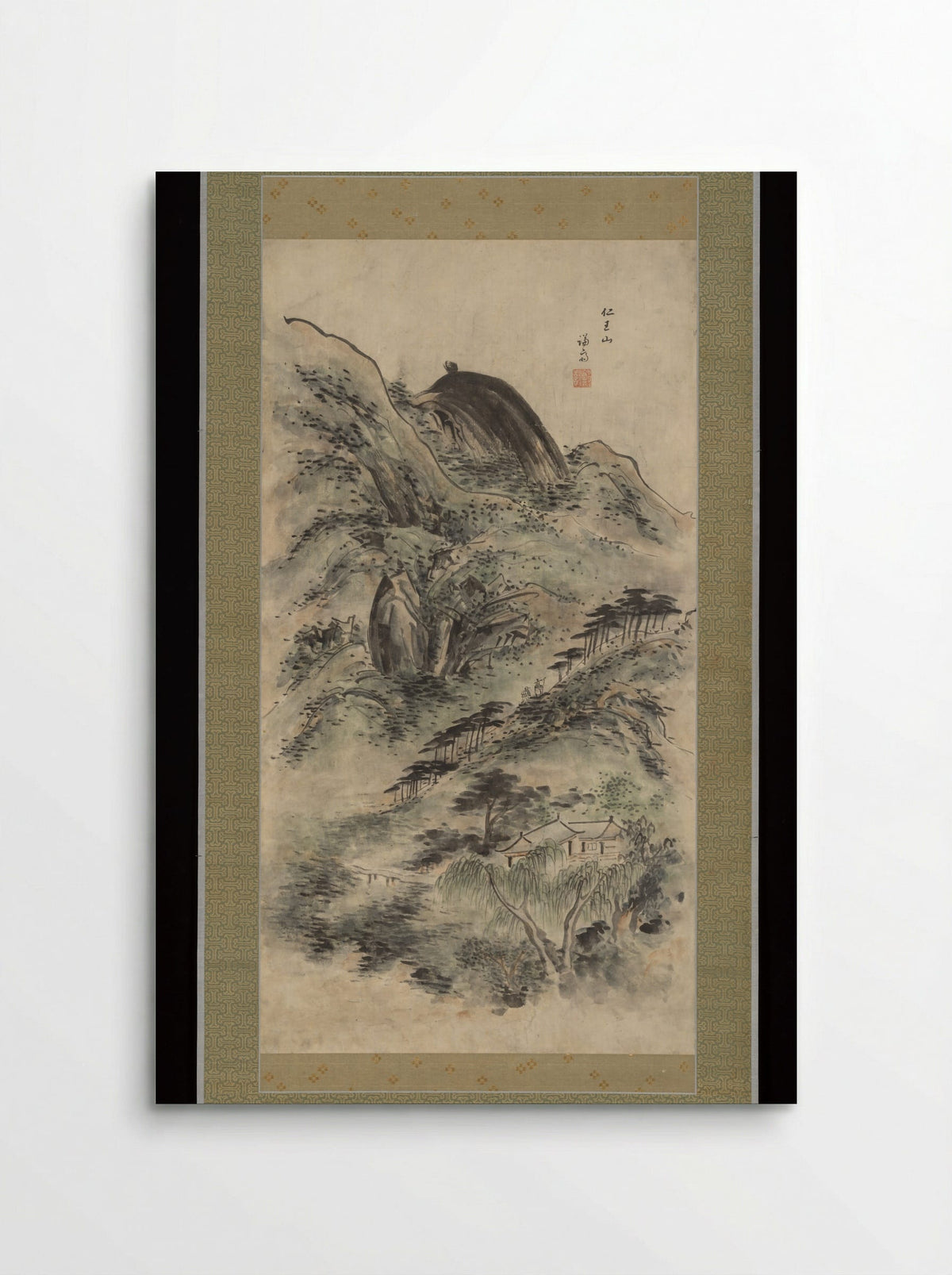 Mt. Inwang (Inwangsan) - Jeong Seon - Poster