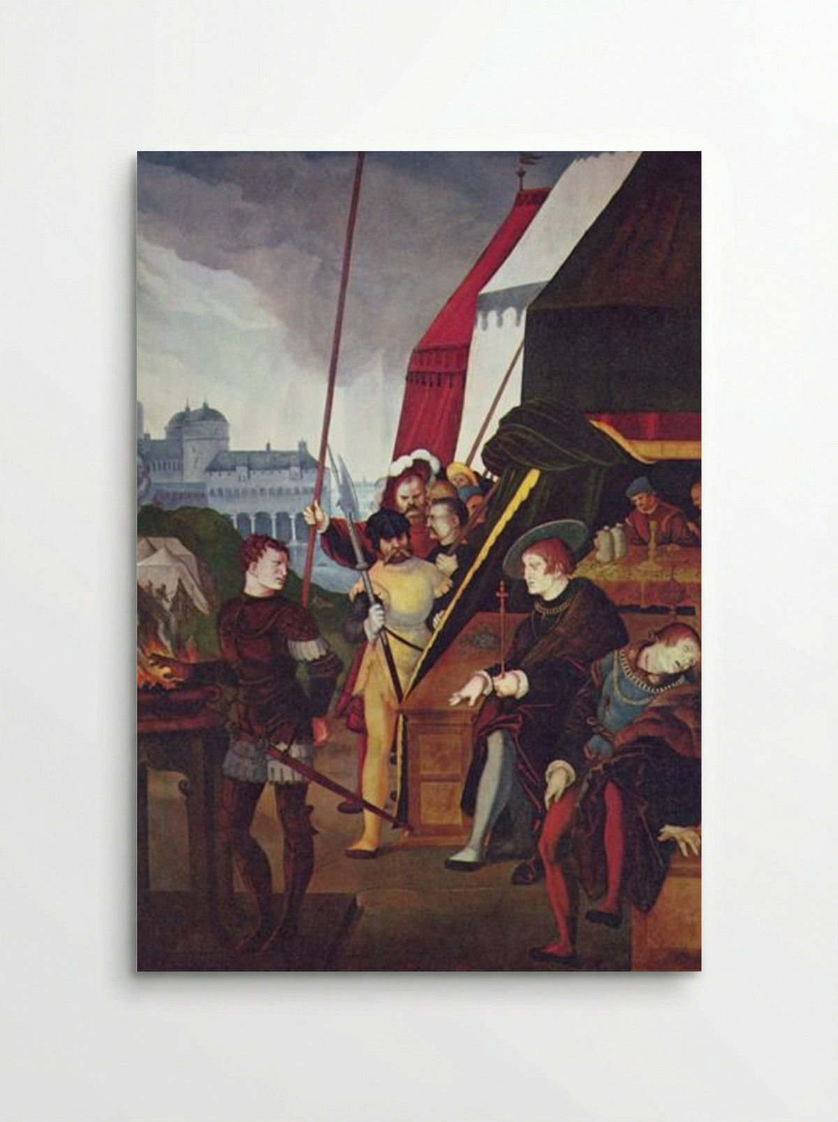 Mucius Scaevola - Hans Baldung - Poster
