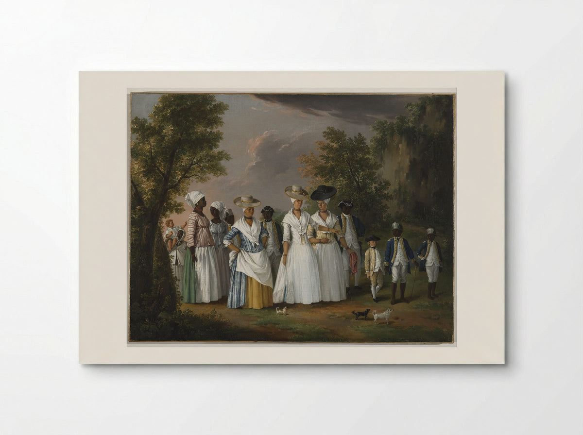 Mulatresses and Negro Woman Bathing - Agostino Brunias - Poster