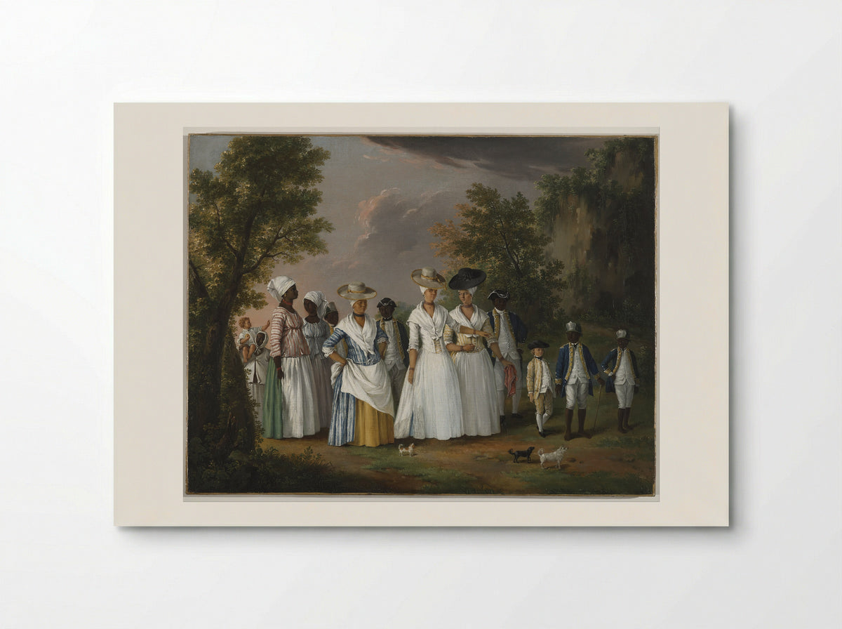 Mulatresses and Negro Woman Bathing - Agostino Brunias - Poster