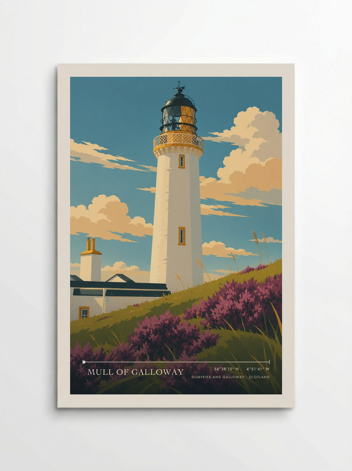 Mull of Galloway, Dumfries and Galloway | Travel Poster - Poster
