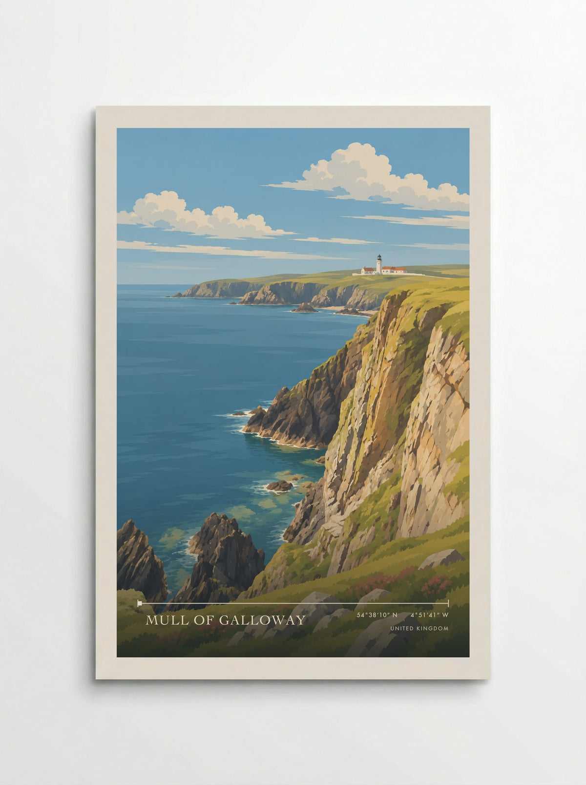 Mull of Galloway | Travel Poster - Poster