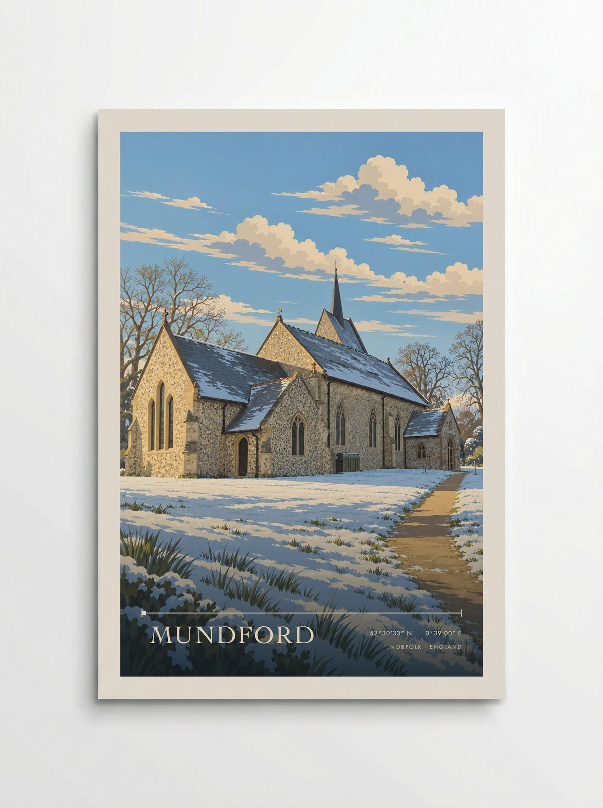 Mundford, Norfolk | Travel Poster - Poster
