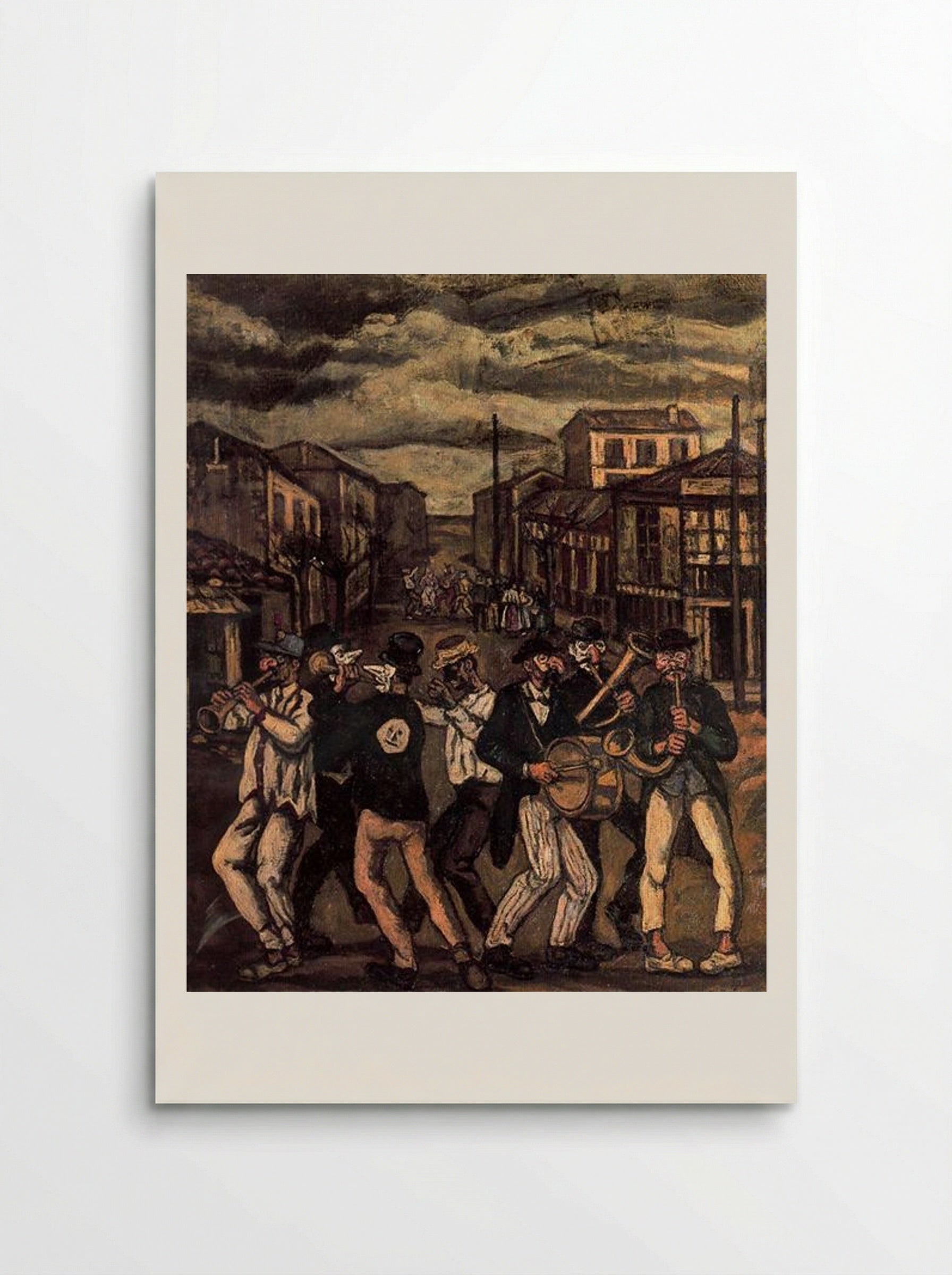 Murga en Cádiz - José Gutiérrez Solana - Poster