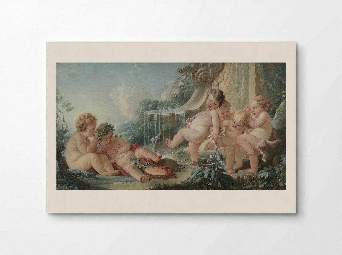 Music and Dance - François Boucher - Poster