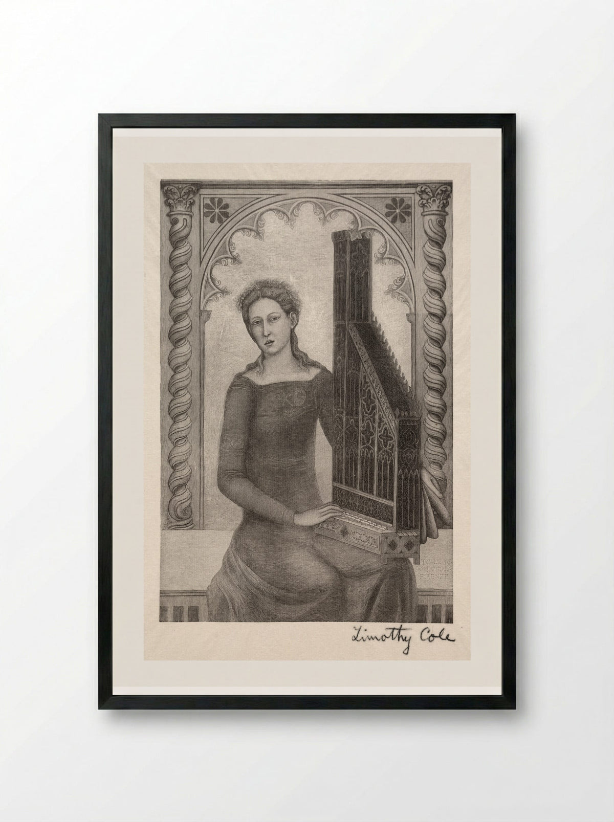 Music - Timothy Cole - Framed Print Black