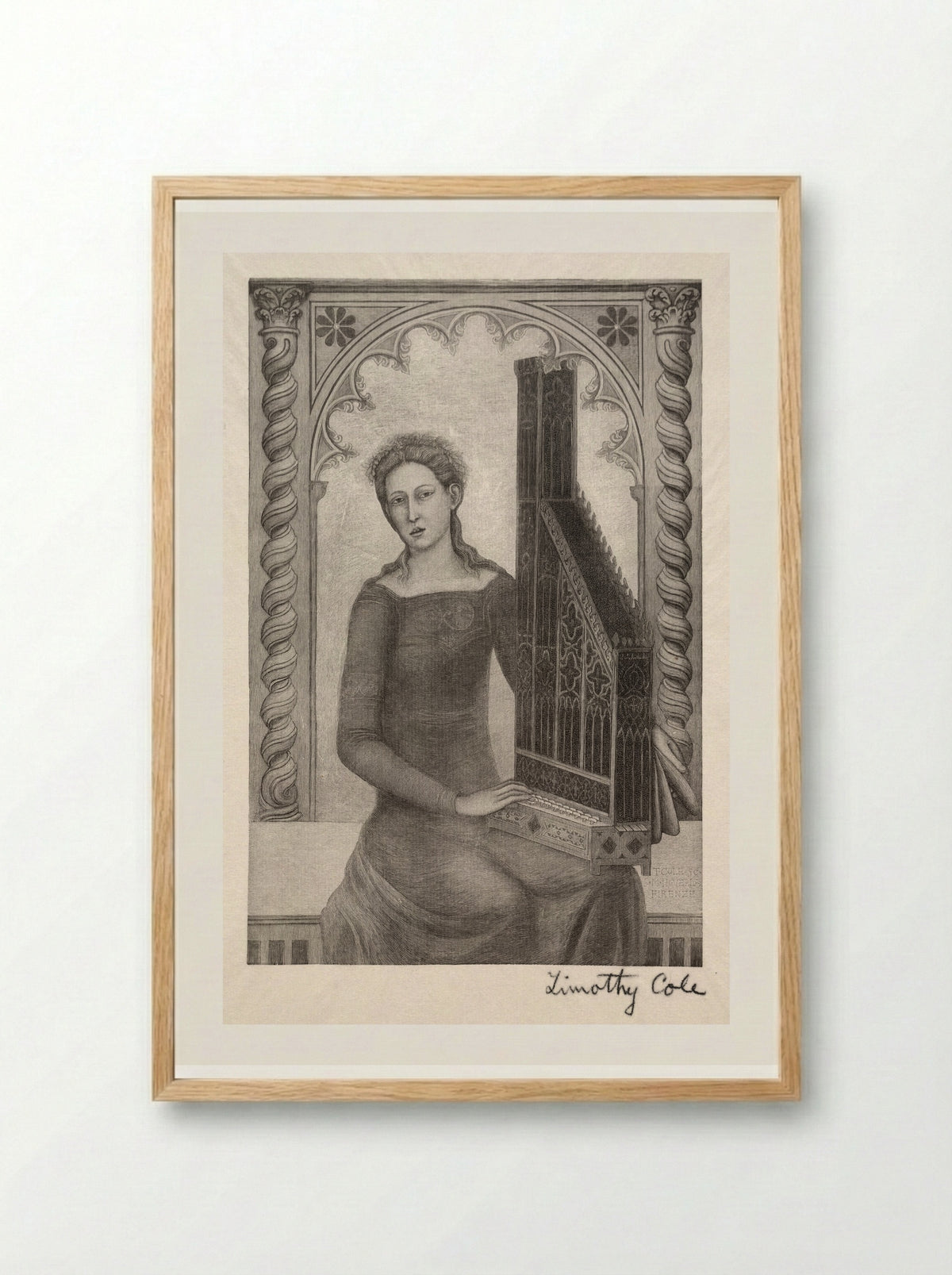 Music - Timothy Cole - Framed Print Wood