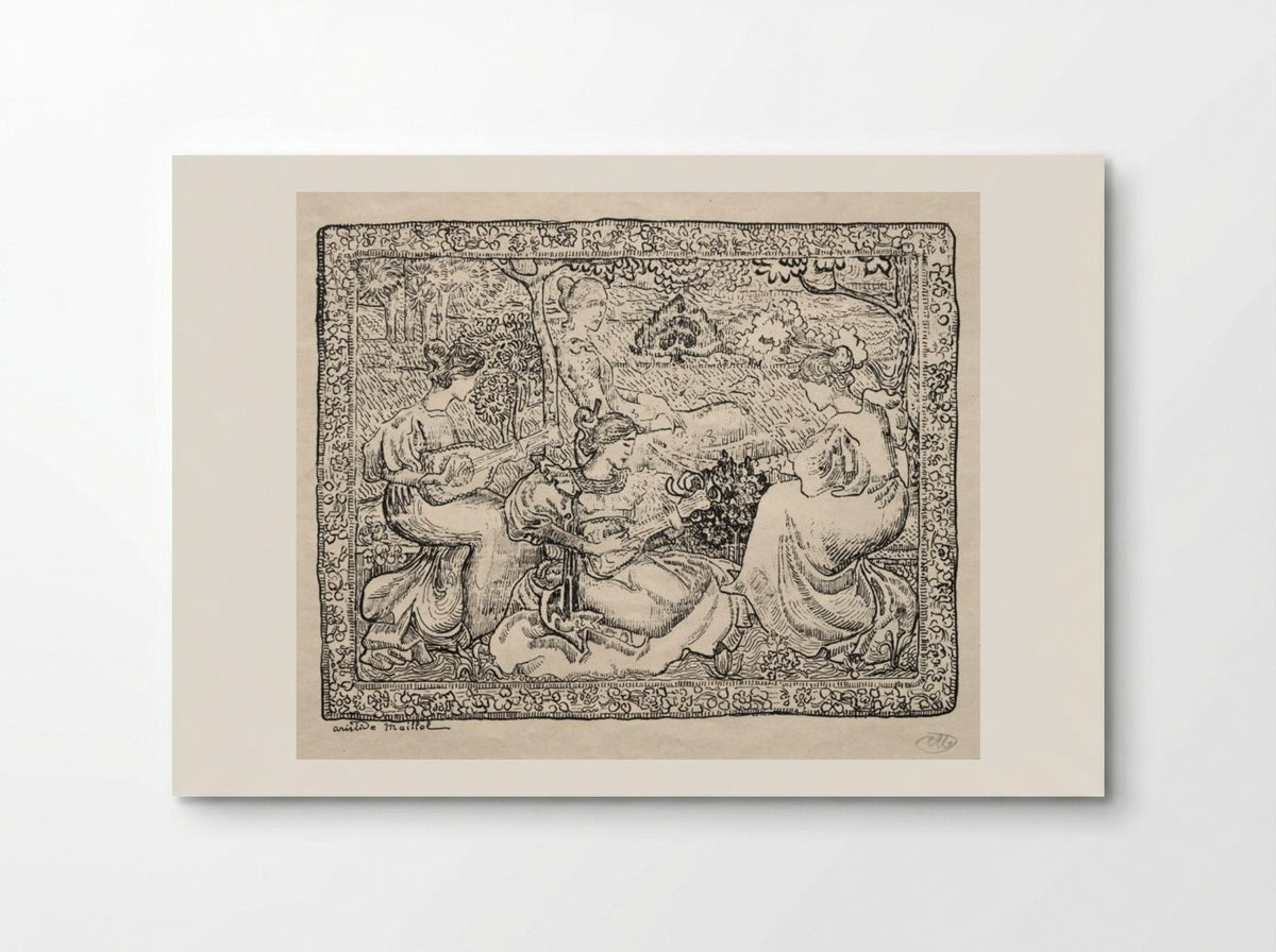 Music - Aristide Maillol - Poster