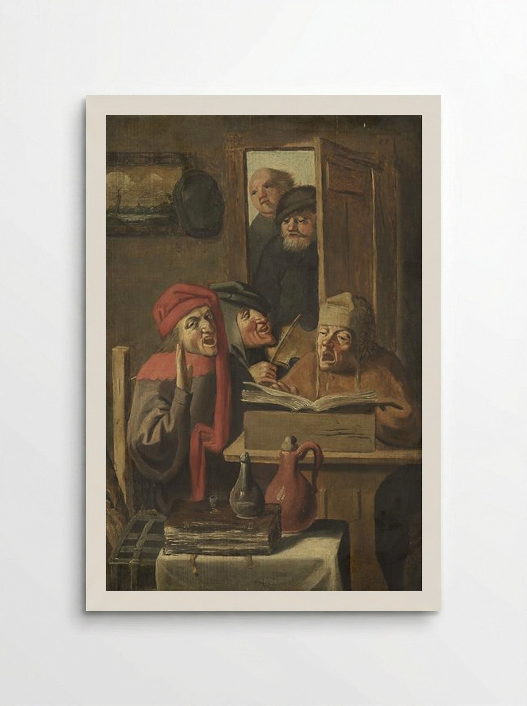 Musical Company - Adriaen Brouwer - Poster
