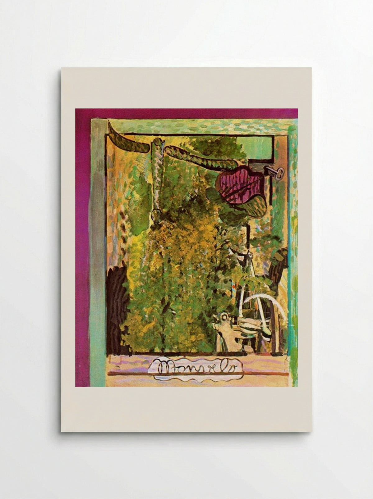 My Bicycle - Georges Braque - Poster