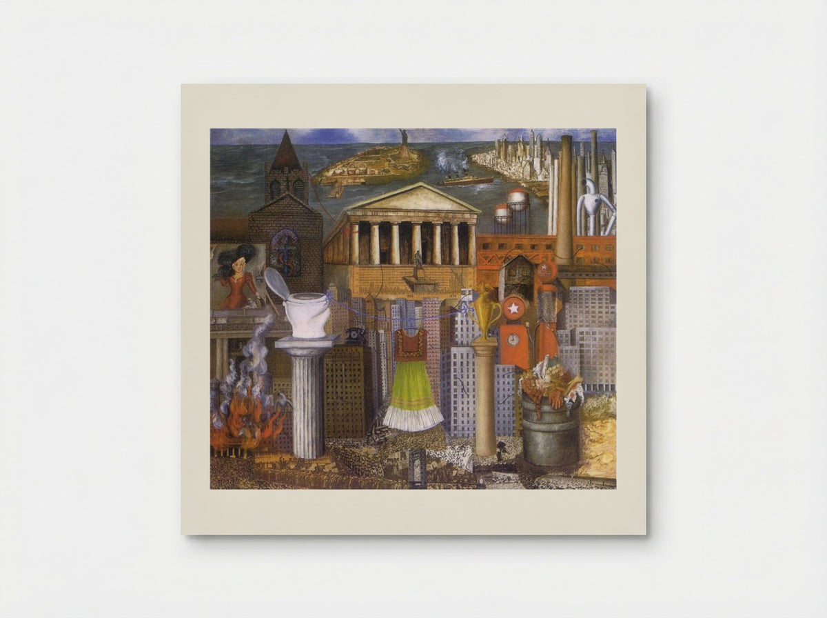 My Dress Hangs There - Frida Kahlo - Poster