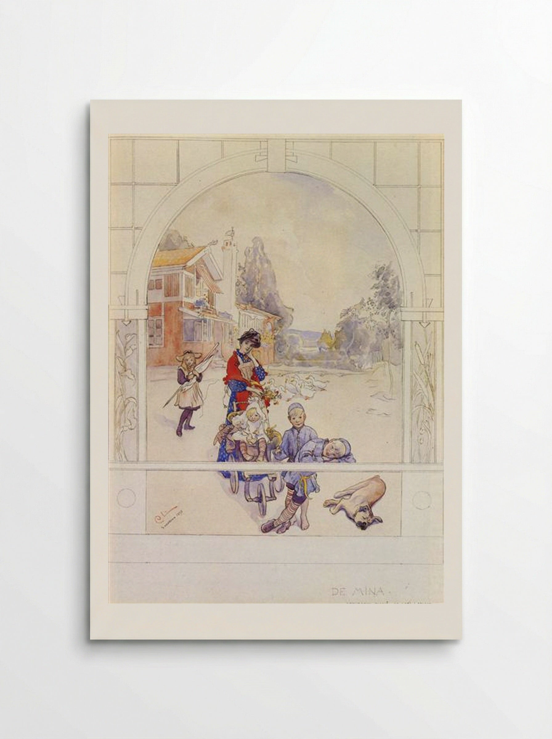 My Loved Ones - Carl Larsson - Poster