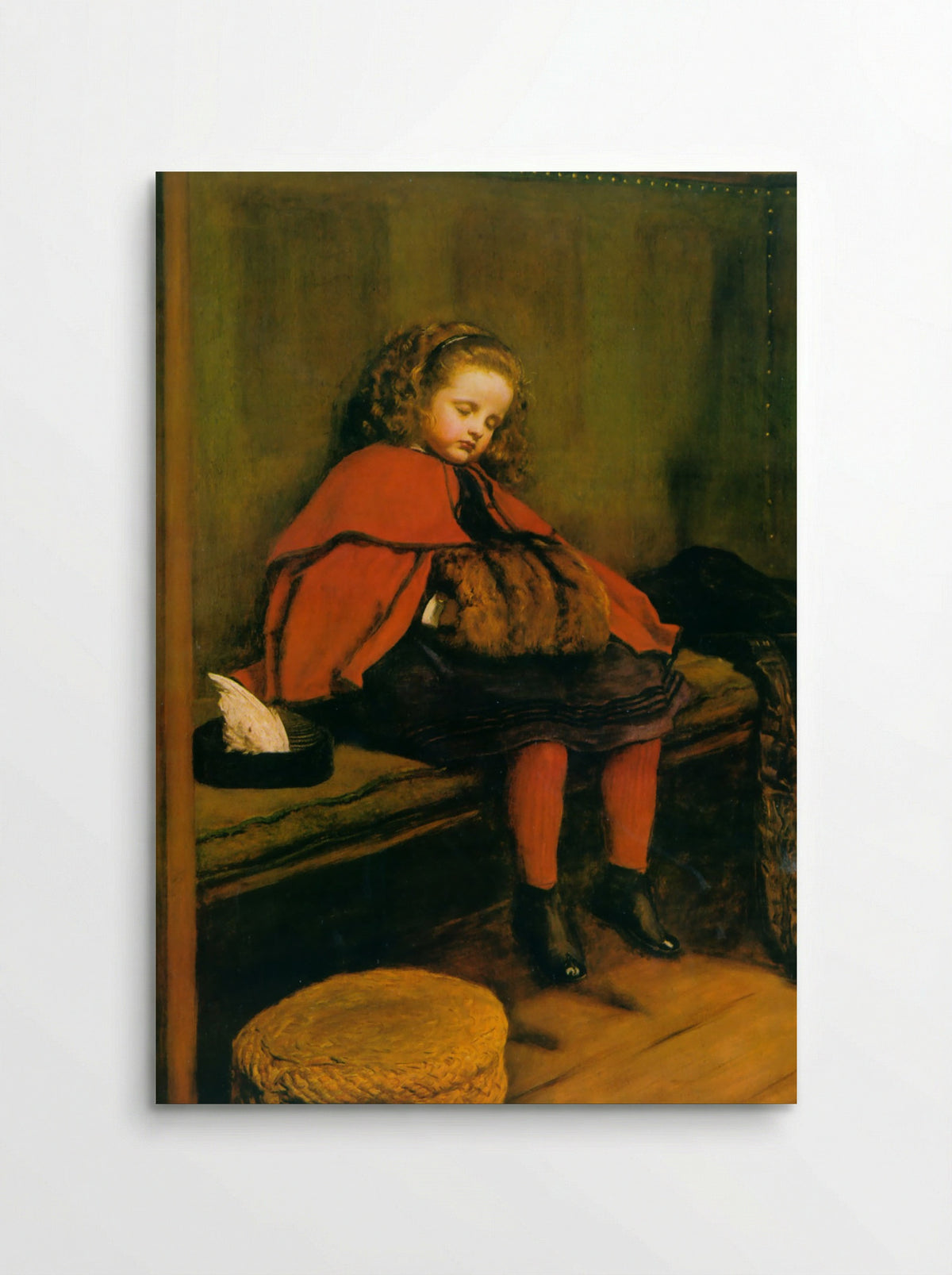 My Second Sermon - John Everett Millais - Poster
