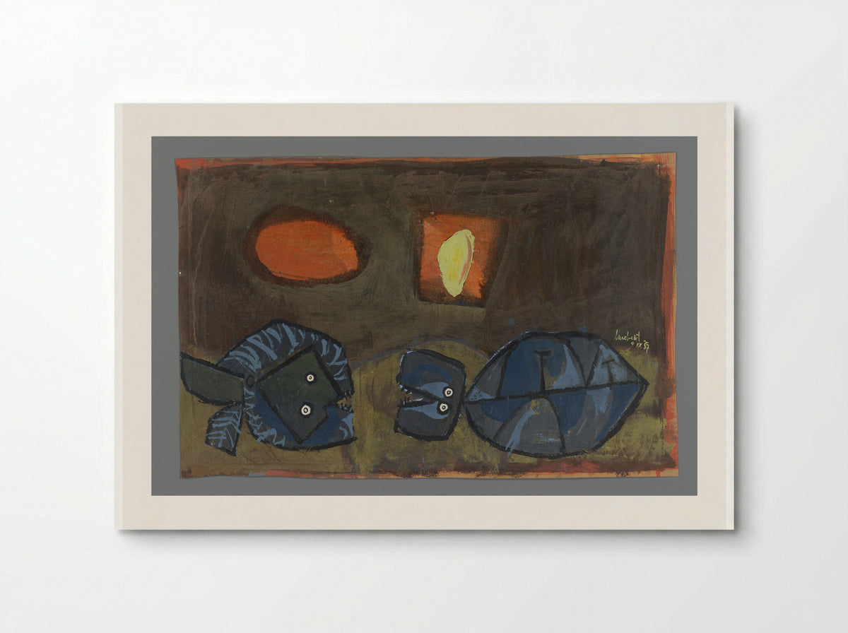 Nachtvis (Night Fish) - Lucebert - Poster