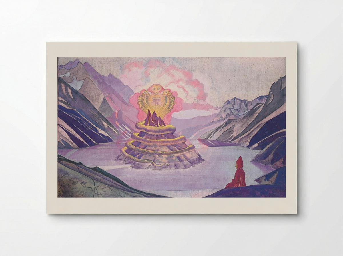 Nagarjuna, Conqueror of the Serpent - Nicholas Roerich - Poster