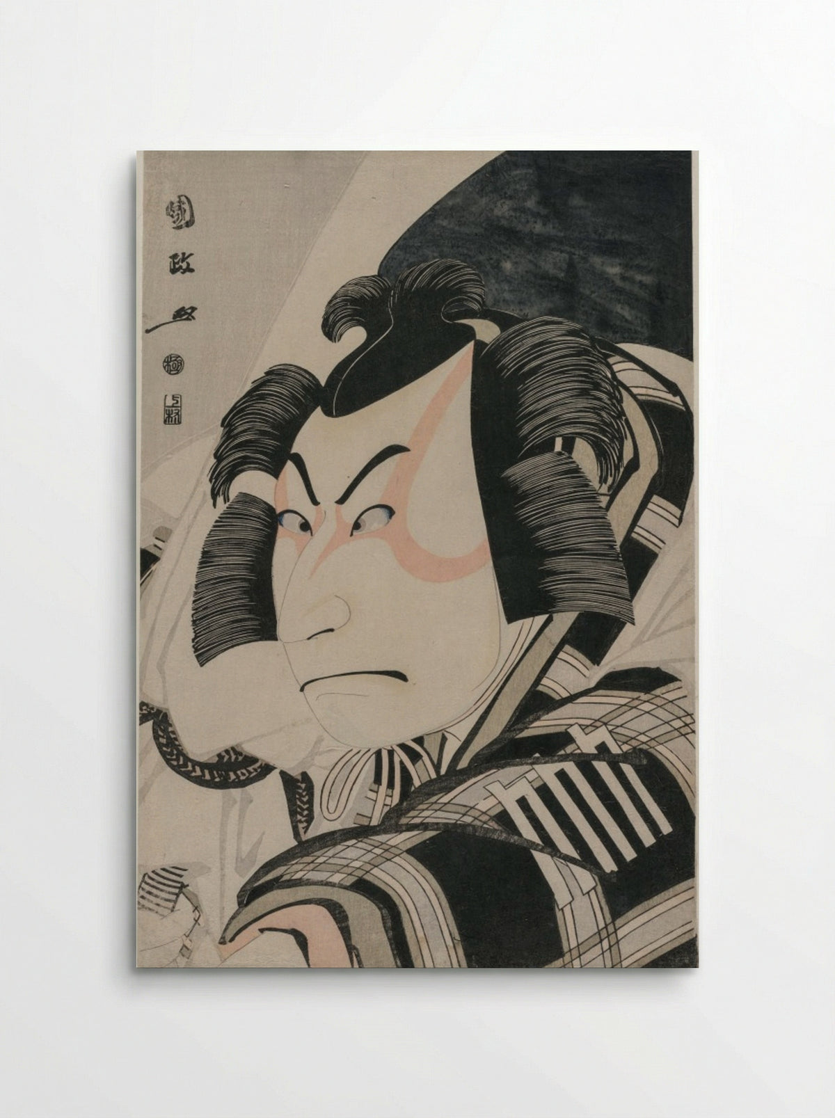 Nakamura Nakazo II as Matsuomaru in the Carriage-Stopping Scene - Utagawa Kunimasa - Poster