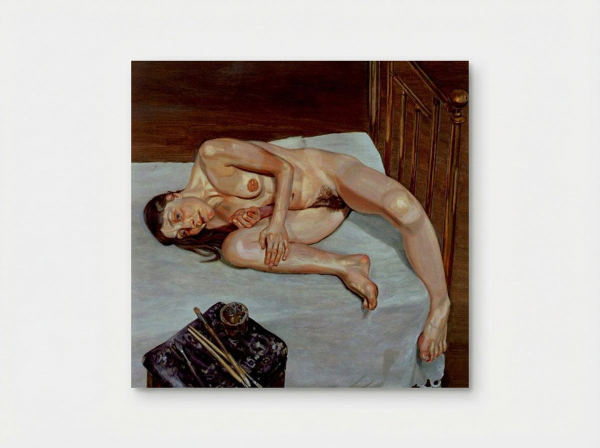 Naked Portrait - Lucian Freud - Poster