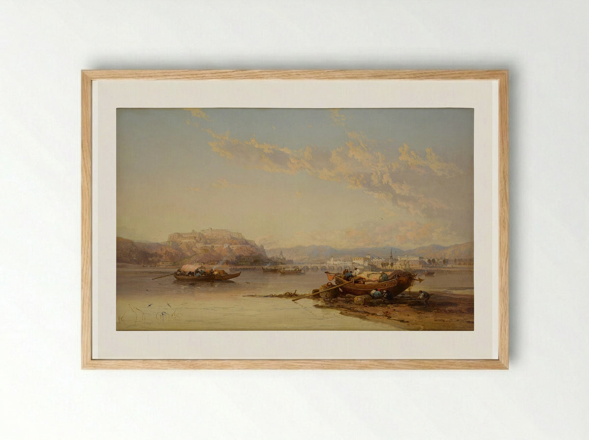 Namur, Belgium - James Webb - Framed Print Wood