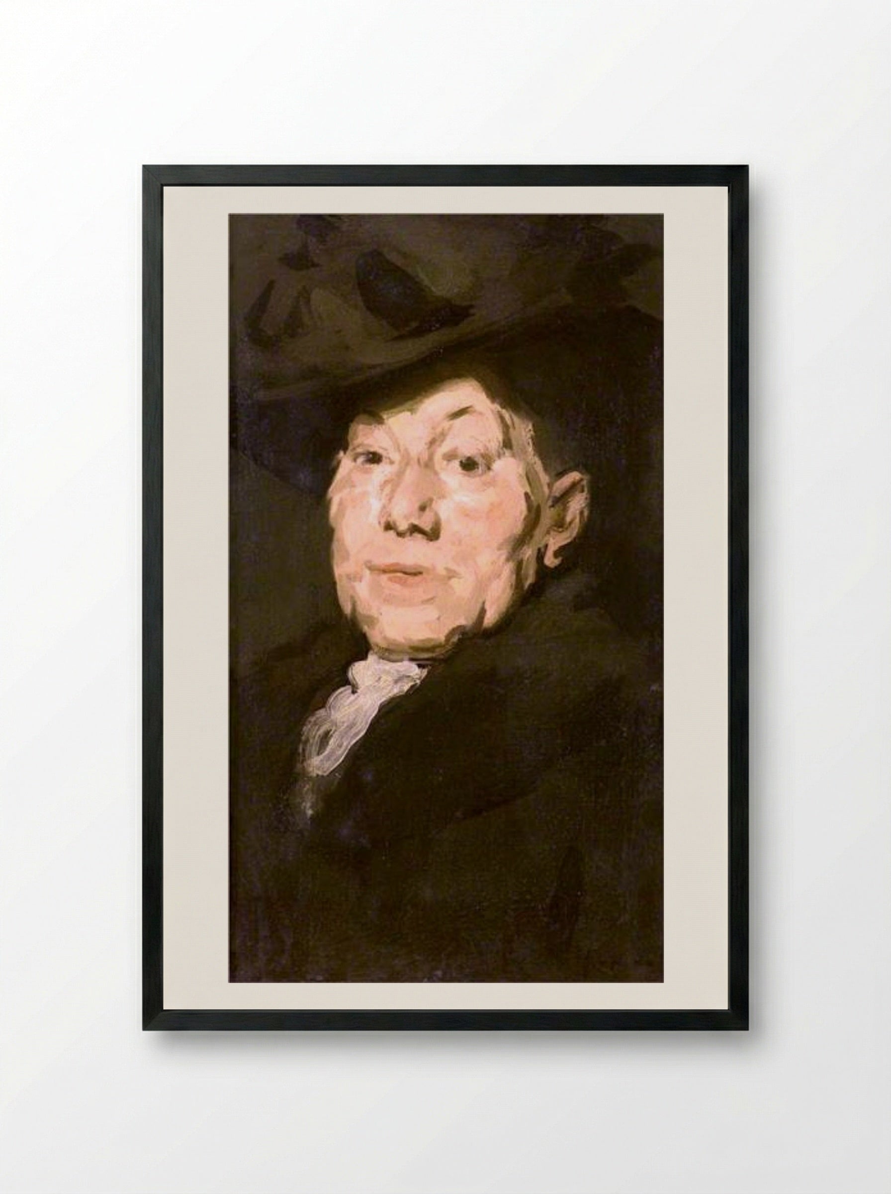 Nannie - Samuel Peploe - Framed Print Black