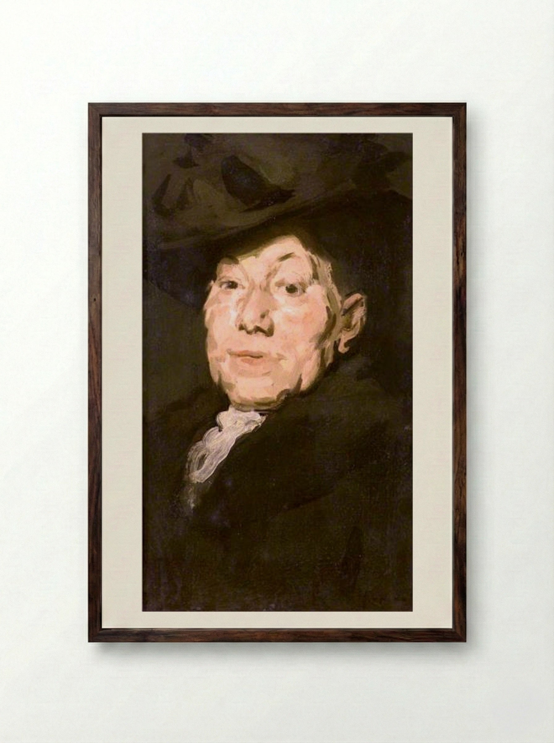 Nannie - Samuel Peploe - Framed Print Dark Wood