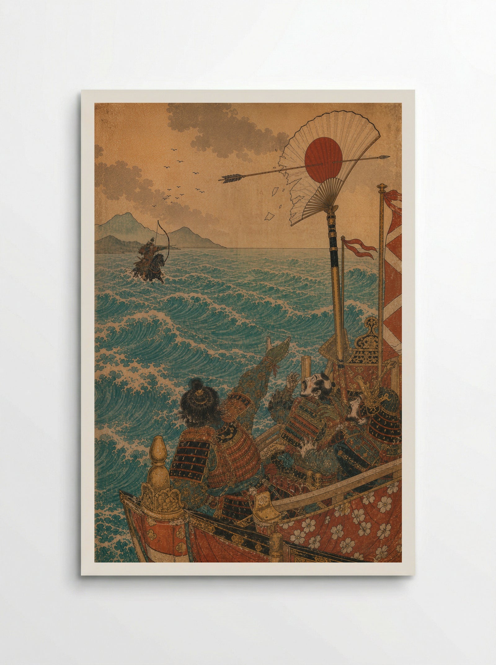 Nasu no Yoichi at Yashima: The Fan Is Struck