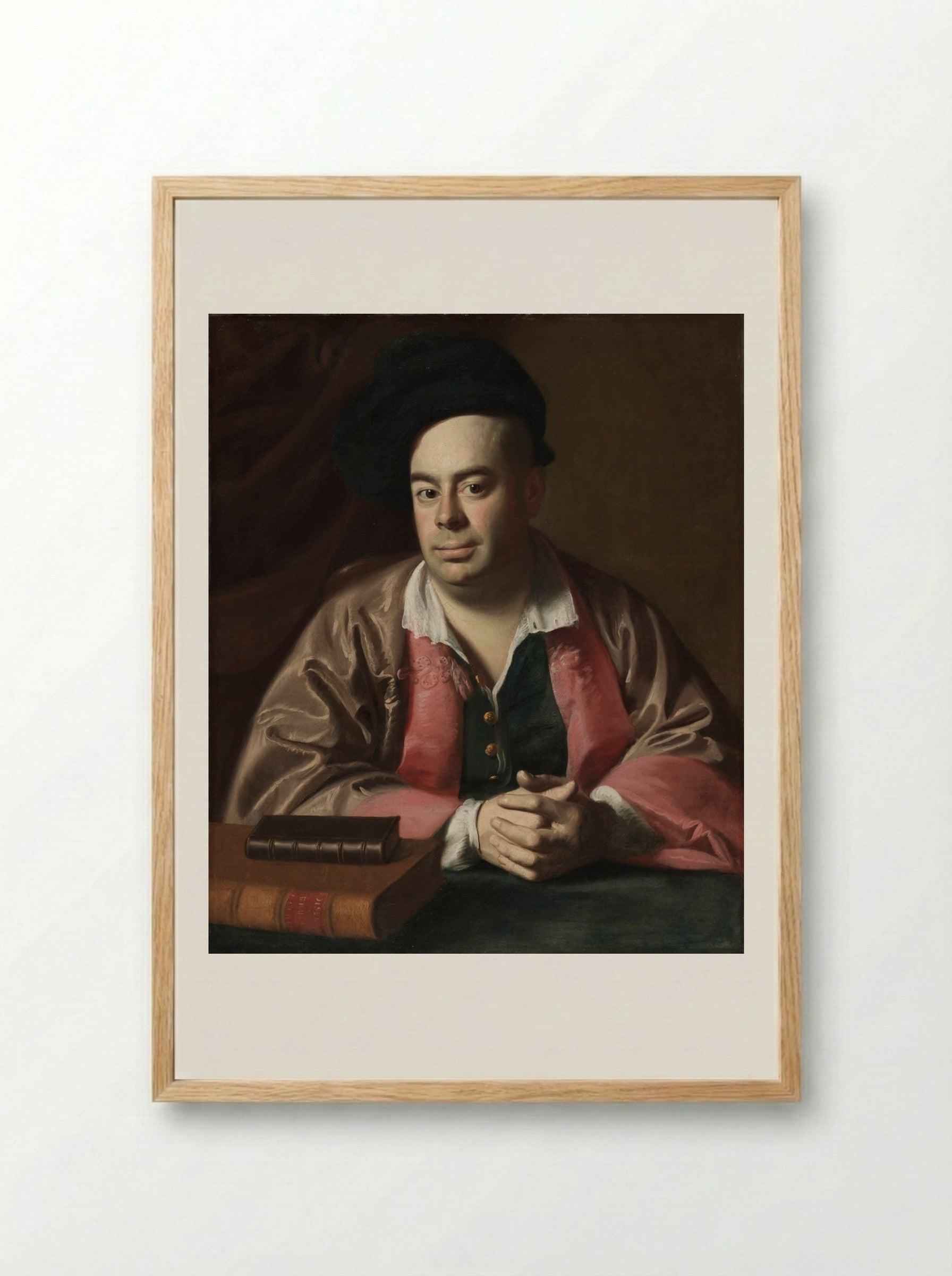 Nathaniel Hurd - John Singleton Copley - Framed Print Wood