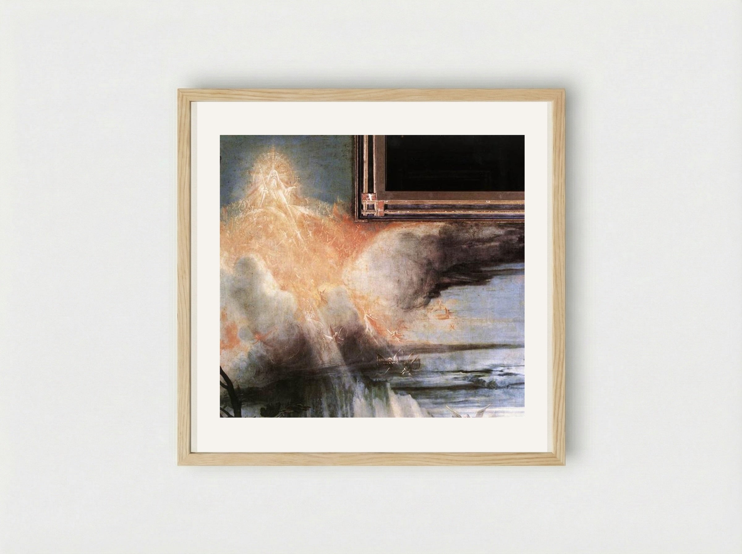 Nativity (Detail) - Matthias Grünewald - Framed Print Wood