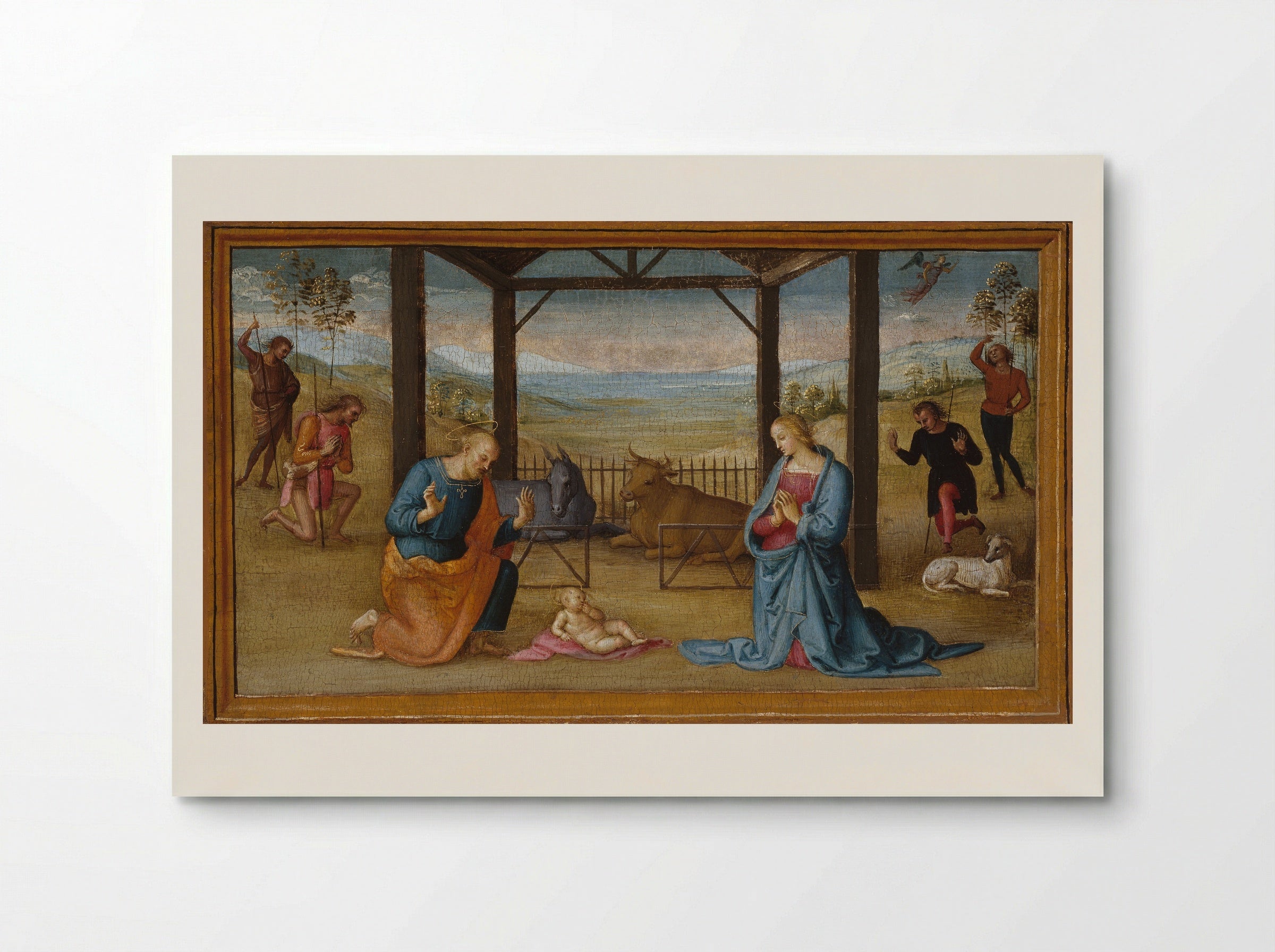 Nativity - Pietro Perugino - Poster